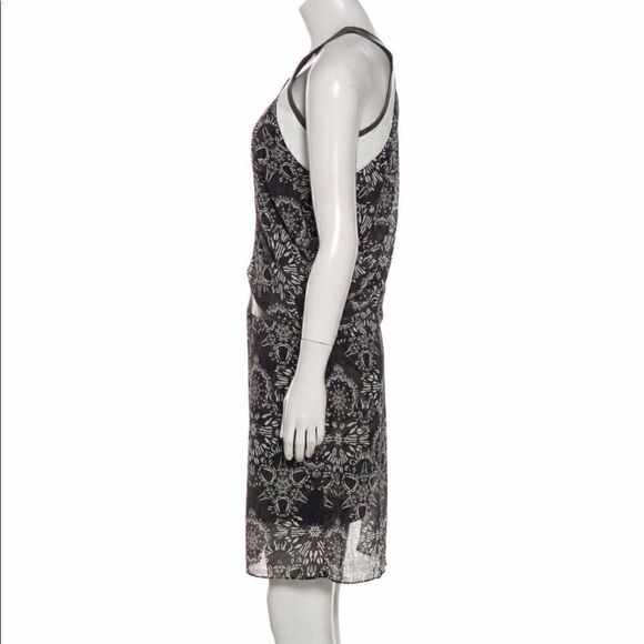 Helmet Lang Printed Knee-Length Dress with Tag - Picture 2 of 3